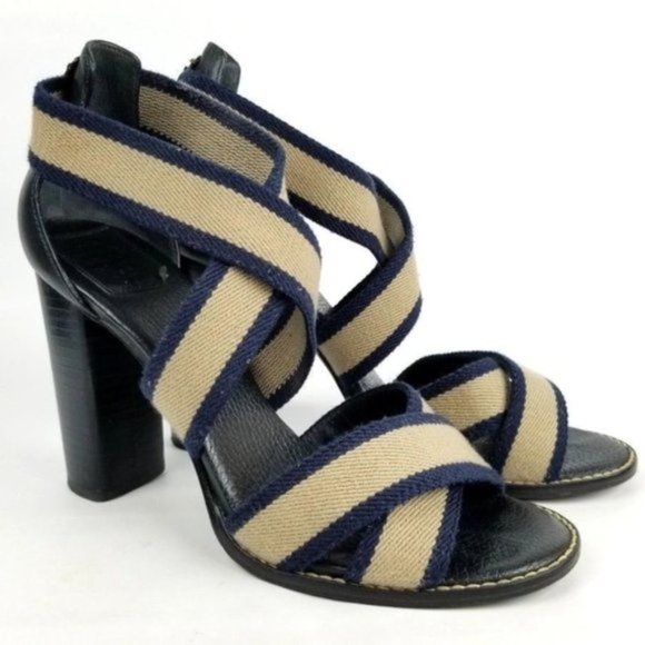 Tory Burch Shoes - TORY Burch Navy Heels